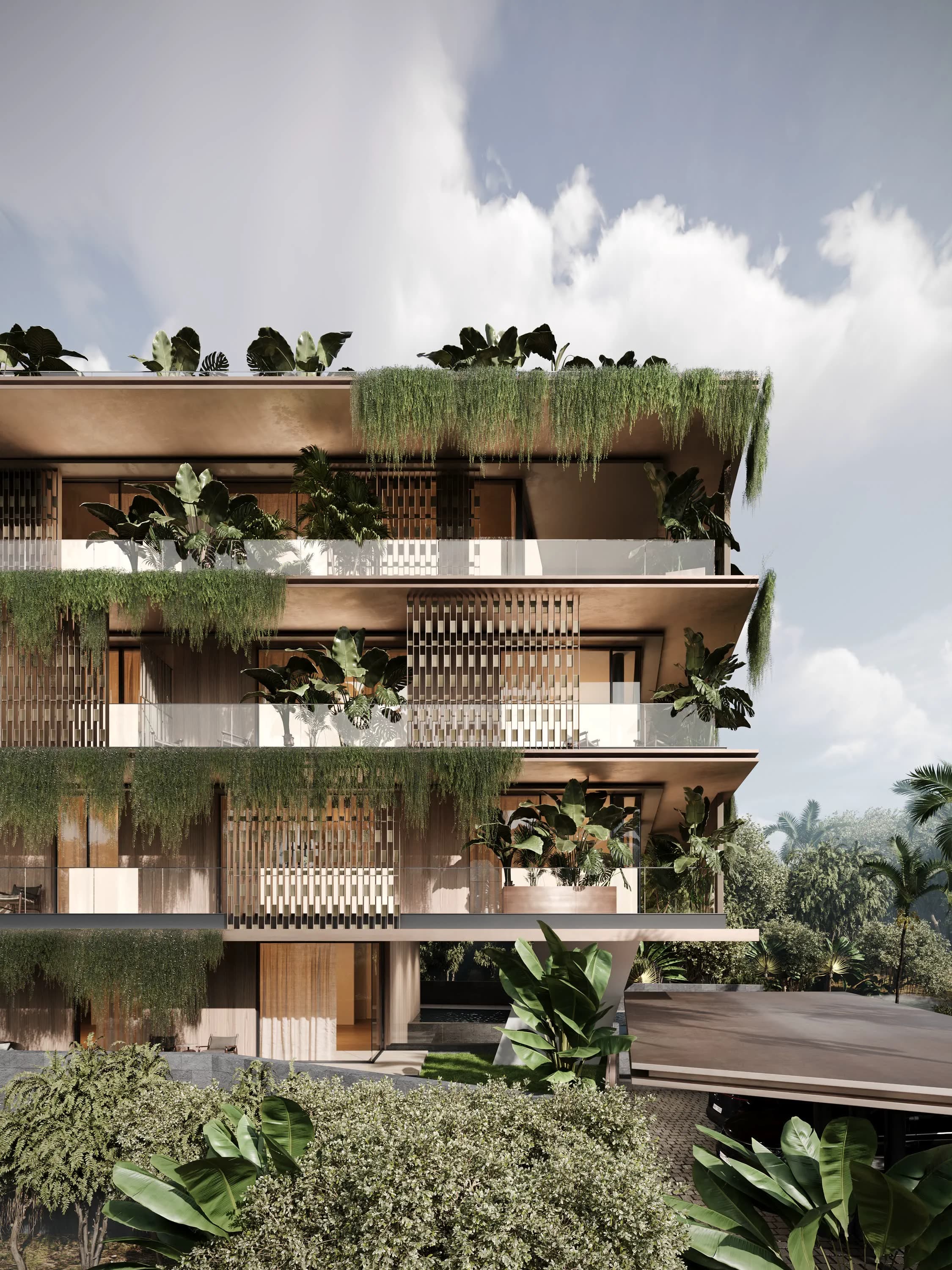 Building Exterior Day 6