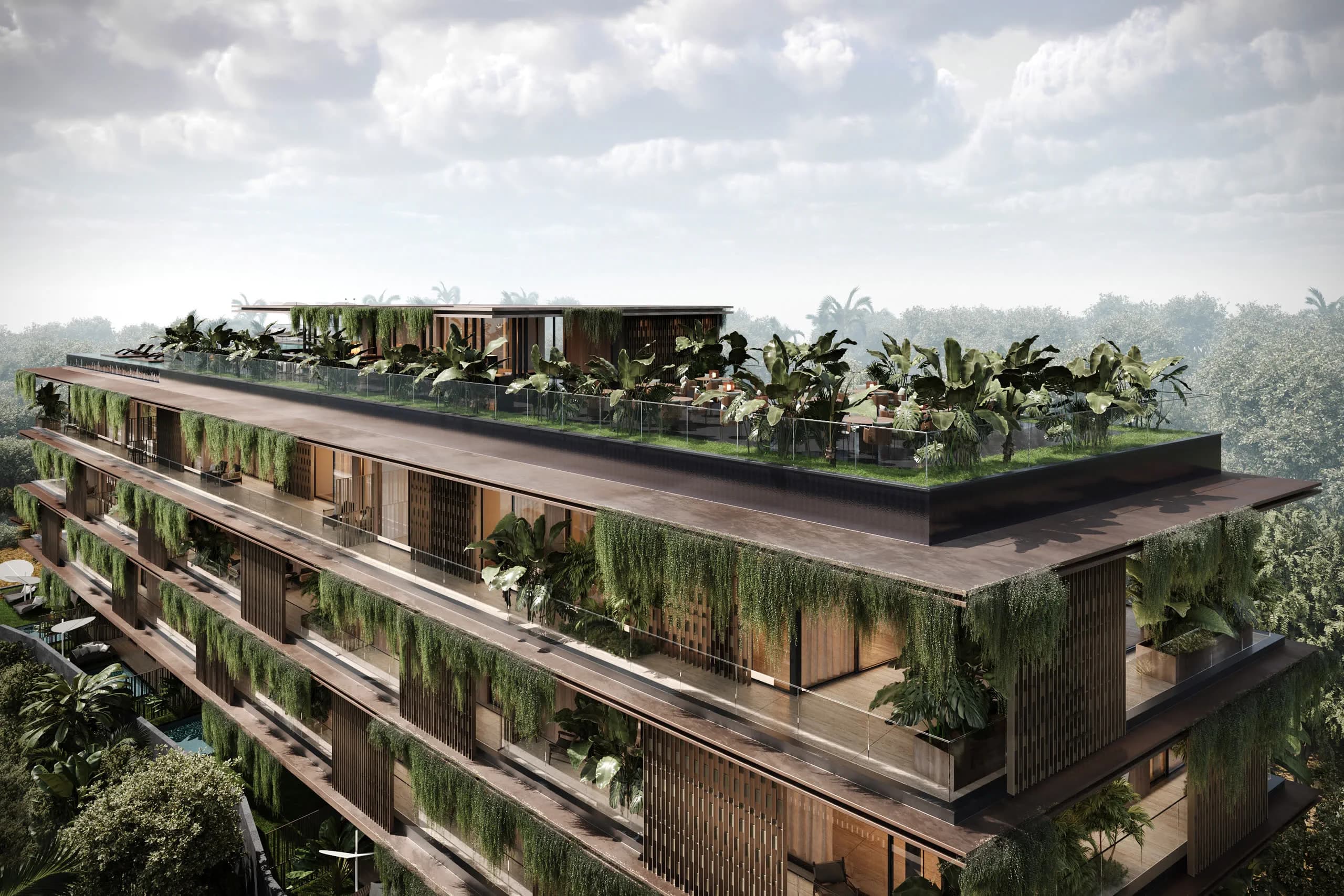 Building Exterior Day 8